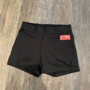 Victoria Sport Victoria’s Secret Spandex Athletic Black Shorts Spanx